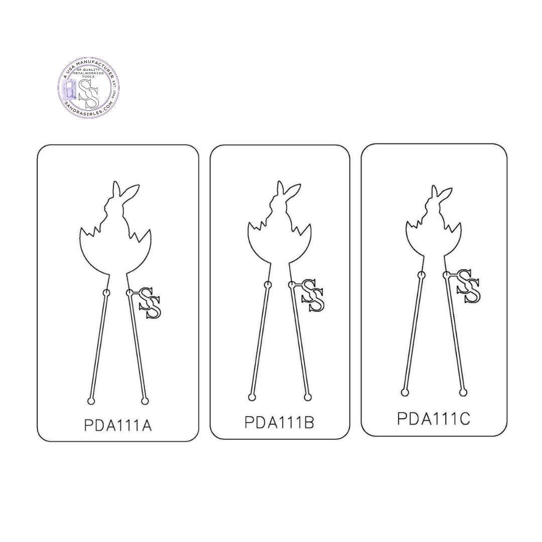 PANCAKE DIE PDA111 RABBIT/EGG